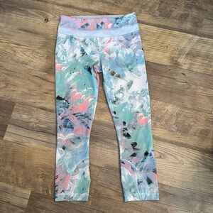 Lululemon patterned leggings size 4